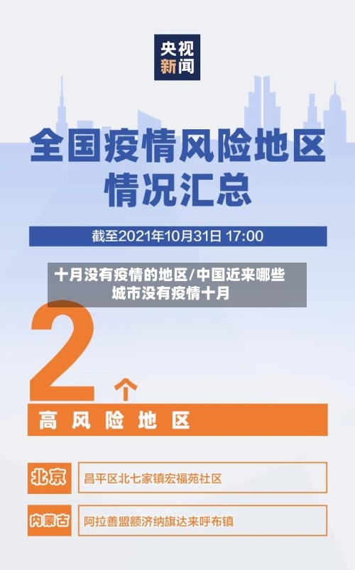十月没有疫情的地区/中国近来哪些城市没有疫情十月