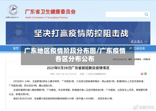 广东地区疫情阶段分布图/广东疫情各区分布公布