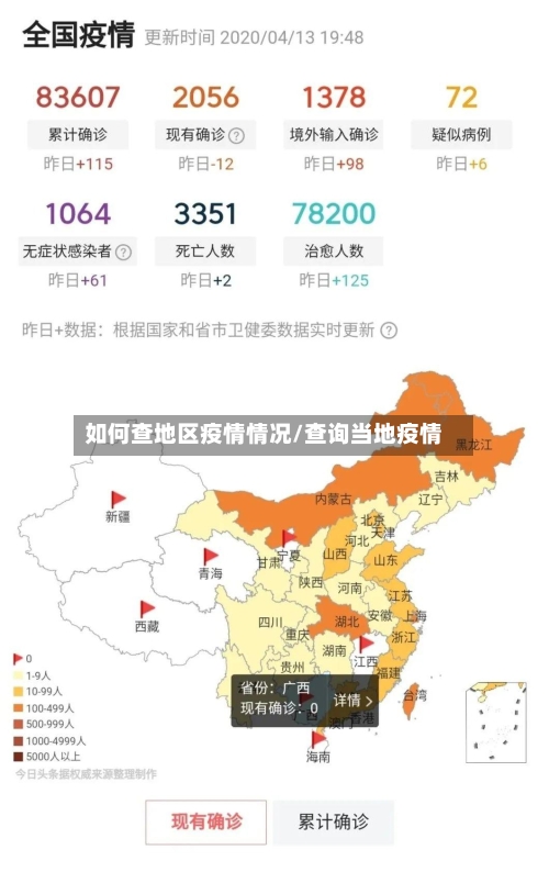 如何查地区疫情情况/查询当地疫情